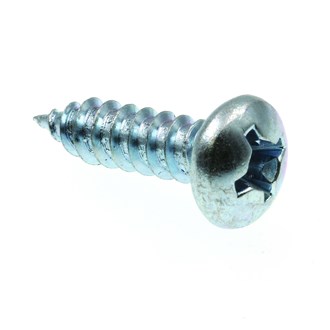 #12 X 3/4in. Zinc Plated Steel Phillips Drive Pan Head Self-Tapping Sheet Metal Screws (75-Pack)